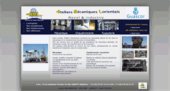 Desktop Screenshot of aml-naval-industrie.com